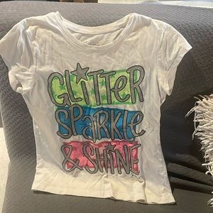 3/$15 Girls justice shirt size 10